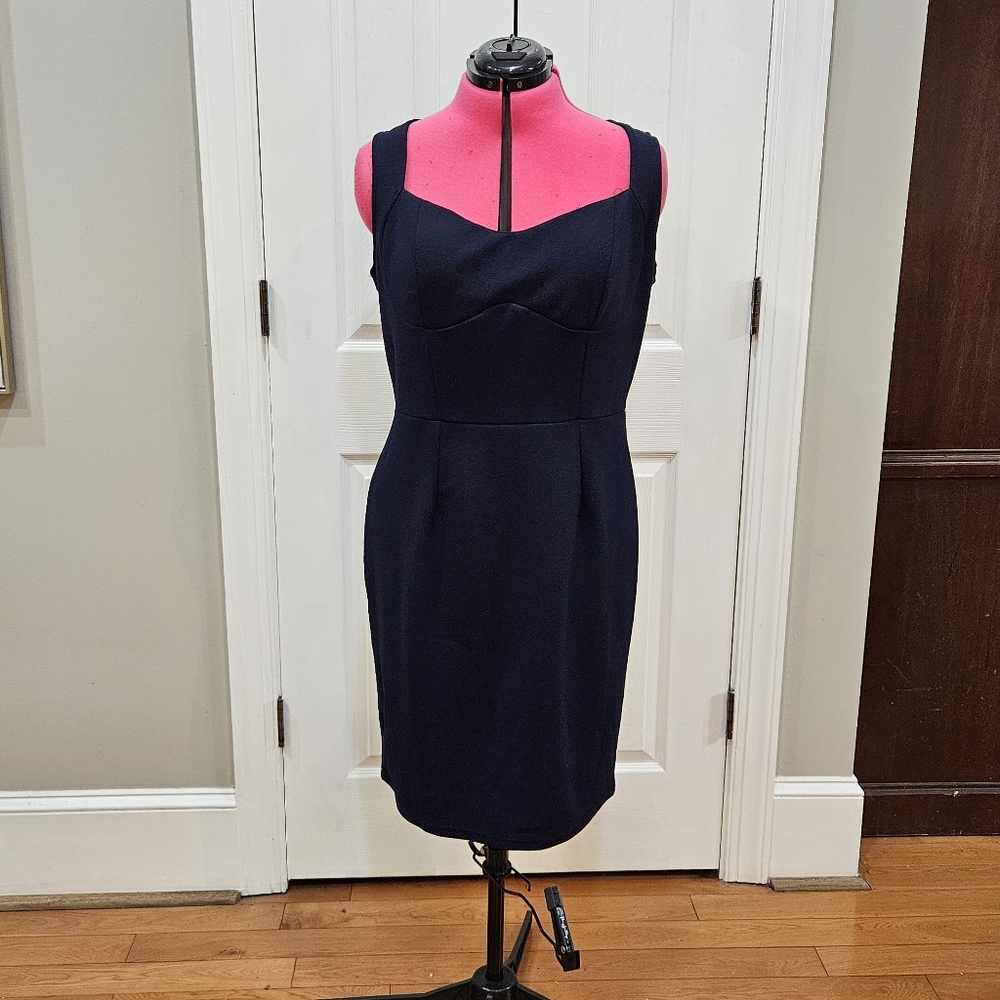 Janette Plus Midnight Blue Mini Dress